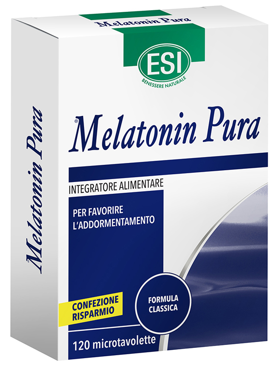 ESI MELATONIN PURA 120 MICROTAVOLETTE - goldeneffe.it