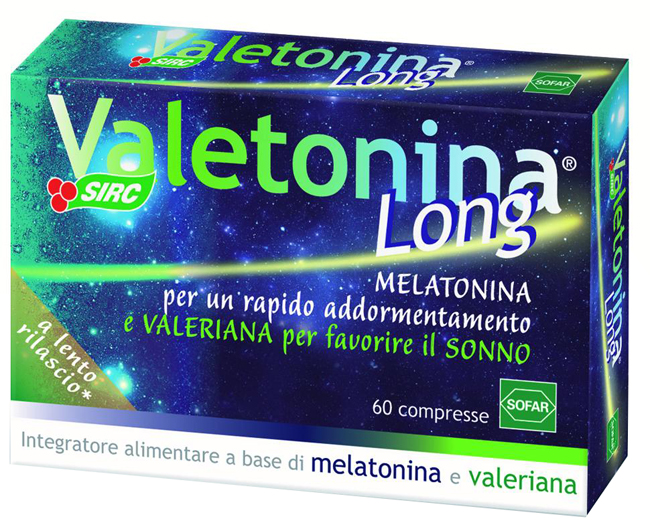 VALETONINA LONG 60 COMPRESSE ASTUCCIO 18 G - goldeneffe.it