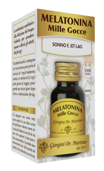 MELATONINA MILLE GOCCE 30 ML - goldeneffe.it