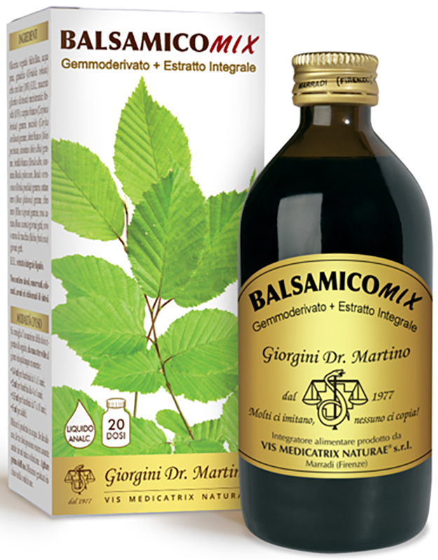 BALSAMICOMIX LIQUIDO ANALCOLICO 200 ML 40 DOSI - goldeneffe.it