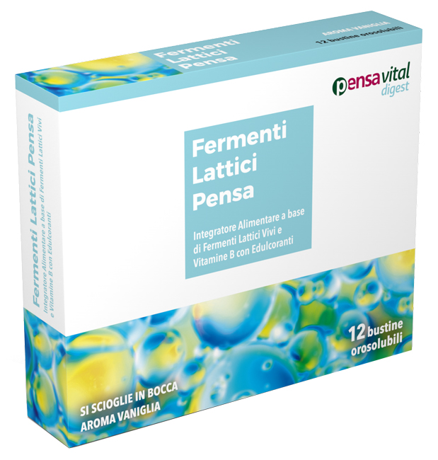 FERMENTI LATTICI VIVI E VITAMINE B 12 VANIGLIA BUSTINE OROSOLUBILI - goldeneffe.it