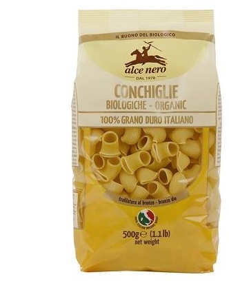 CONCHIGLIE DI SEMOLA BIO 500 G - goldeneffe.it