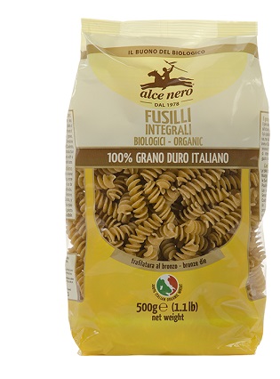 FUSILLI INTEGRALI BIO 500 G - goldeneffe.it