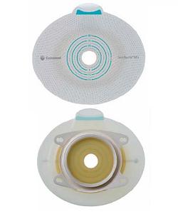 PLACCA PER UROSTOMIA COLOSTOMIA ILEOSTOMIA SENSURA MIO CLICK SISTEMA A DUE PEZZI FLANGIA 60 MM FORO RITAGLIABILE 10-55 MM 5 PEZZI - goldeneffe.it