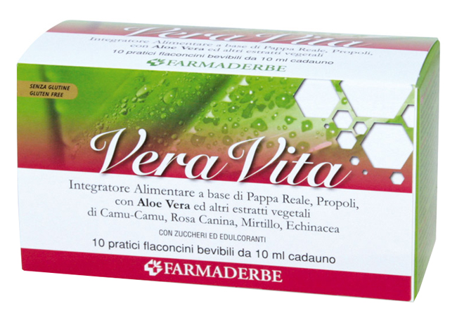 VERAVITA 10 FLACONCINI DA 10 ML - goldeneffe.it