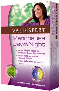 VALDISPERT MENOPAUSA DAY&NIGHT 30+30 COMPRESSE - goldeneffe.it