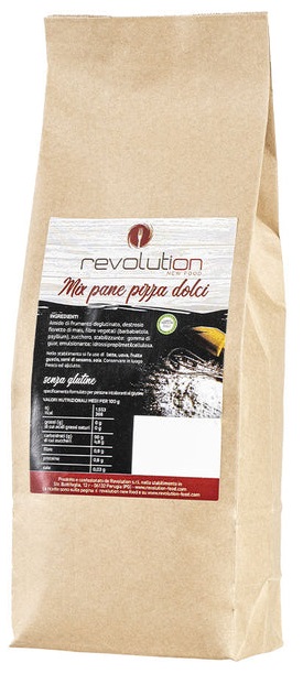REVOLUTION MIX PANE PIZZA E IMPASTI LIEVITATI 1KG - goldeneffe.it