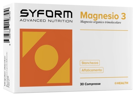 MAGNESIO 3 30 COMPRESSE - goldeneffe.it