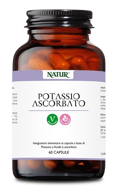 POTASSIO ASCORBATO 60 CAPSULE - goldeneffe.it