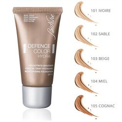 DEFENCE COLOR BIONIKE FONDOTINTA IDRATANTE HYDRA 105 COGNAC - goldeneffe.it