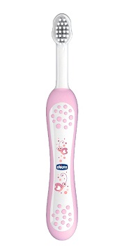 CHICCO SPAZZOLINO PRIMI DENTI DA LATTE ROSA 6-36 MESI - goldeneffe.it
