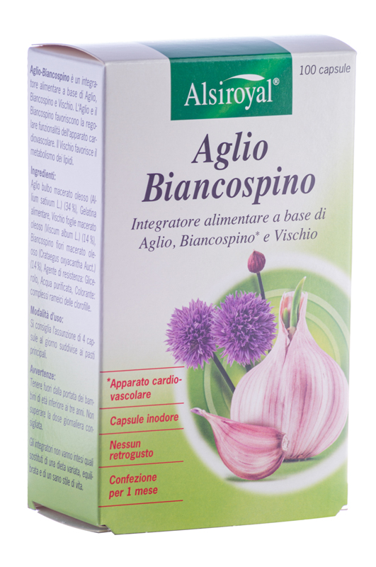 AGLIO BIANCOSPINO 100 CAPSULE - goldeneffe.it