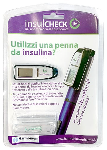 INSULCHECK NOVOPEN 4 TIMER PENNA INSULINA - goldeneffe.it