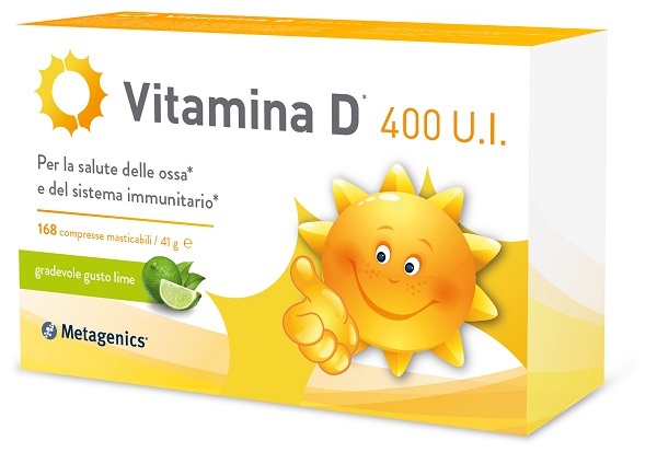 VITAMINA D 400 UI 168 COMPRESSE - goldeneffe.it