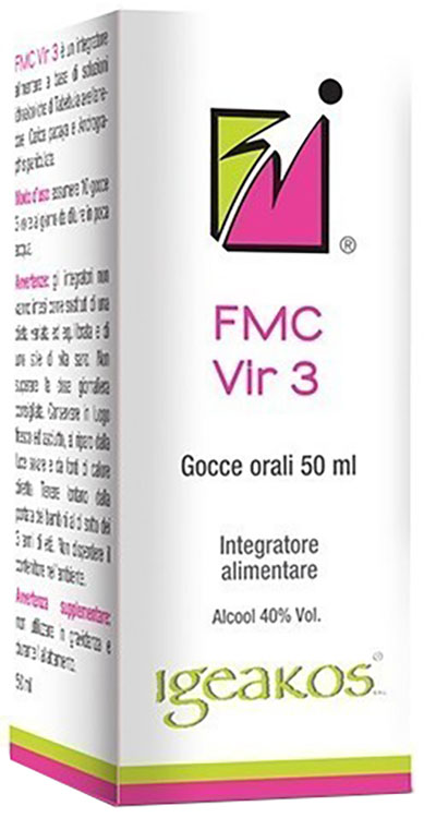 FMC VIR 3 GOCCE ORALI 50 ML - goldeneffe.it
