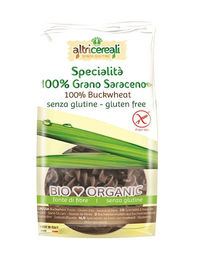 ALTRICEREALI FUSILLI DI GRANO SARACENO BIO 250 G - goldeneffe.it