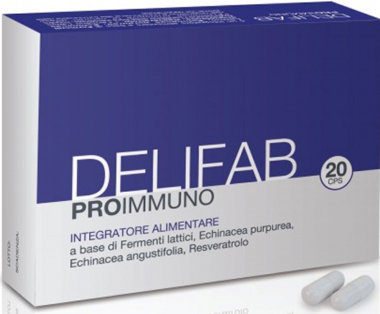 DELIFAB PROIMMUNO 20 CAPSULE - goldeneffe.it