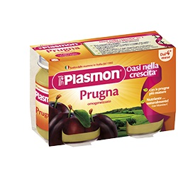 PLASMON OMOGENEIZZATO PRUGNA 2 X 104 G - goldeneffe.it