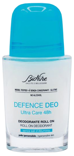 DEFENCE DEO ULTRA CARE ROLL-ON SENZA SALI D'ALLUMINIO 50 ML - goldeneffe.it