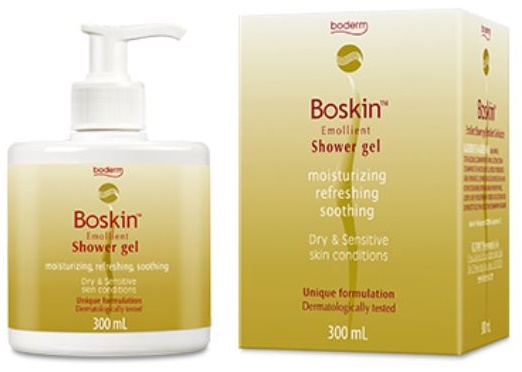 BOSKIN DOCCIA GEL EMOLLIENTE CUOIO CAPELLUTO E PELLE 300 ML - goldeneffe.it