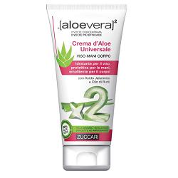 ALOEVERA2 CREMA D'ALOE UNIVERSALE VISO MANI E CORPO 75 ML - goldeneffe.it