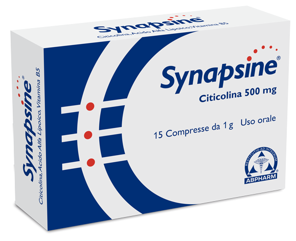 SYNAPSINE BLISTER 15 COMPRESSE ASTUCCIO 15 G - goldeneffe.it