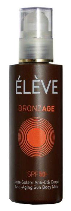 ELEVE BRONZAGE LATTE SOLARE ANTI ETA' CORPO SPF 50+ 200 ML - goldeneffe.it