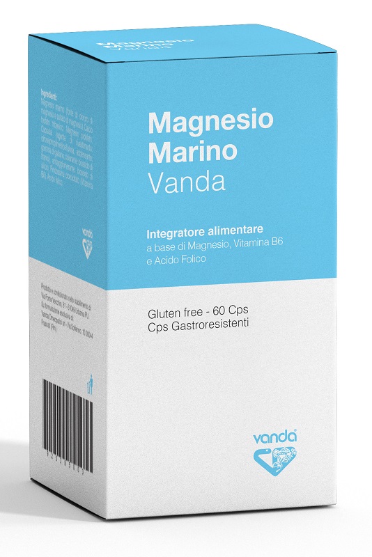 MAGNESIO MARINO VANDA 60 CAPSULE - goldeneffe.it