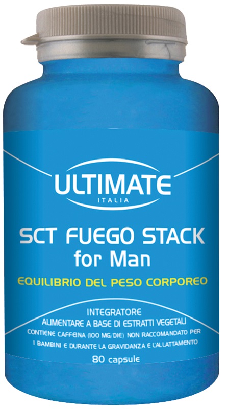 ULTIMATE SCT FUEGO STACK FOR MAN 80 CAPSULE - goldeneffe.it