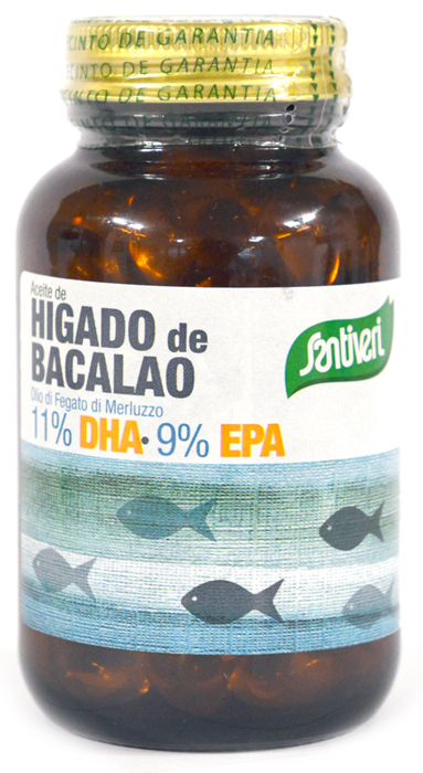 OLIO DI FEGATO DI MERLUZZO 120 PERLE FLACONE 84 G - goldeneffe.it