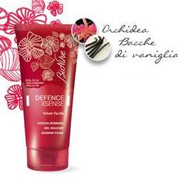 DEFENCE XSENSE DOCCIA SCHIUMA 3 VELVET VANILLA 200 ML - goldeneffe.it