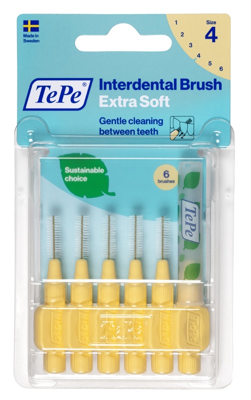 TEPE SCOVOLINO XSOFT GIALLO 0,7MM 6 PEZZI - goldeneffe.it