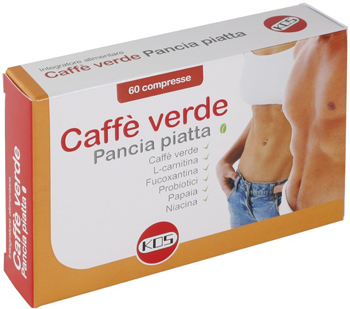 CAFFE VERDE PANCIA PIATTA 60 COMPRESSE - goldeneffe.it