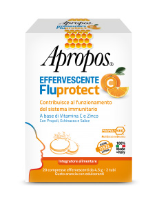 APROPOS FLUPROTECT EFFERVESCENTE C 20 COMPRESSE - goldeneffe.it