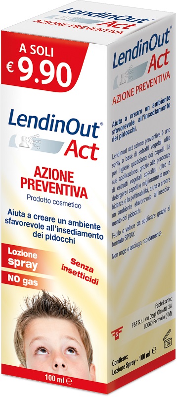 LENDINOUT ACT AZIONE PREVENTIVA SPRAY 100 ML - goldeneffe.it