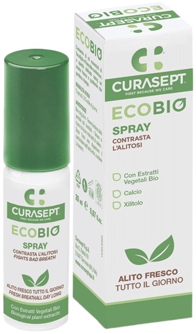 CURASEPT PHARMADENT ECOBIO SPRAY 20 ML - goldeneffe.it