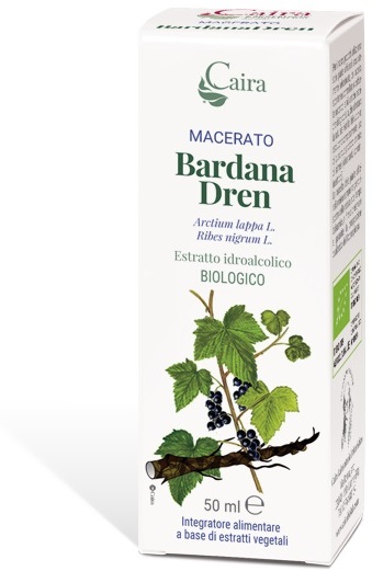 CAIRA BARDANADREN MACERATO IDROALCOLICO BIO GOCCE 50 ML - goldeneffe.it