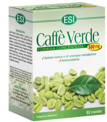 ESI CAFFE VERDE 500MG 60 OVALETTE - goldeneffe.it
