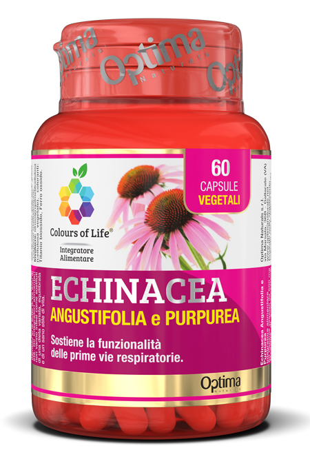 COLOURS OF LIFE ECHINACEA 60 CAPSULE VEGETALI 500 MG - goldeneffe.it