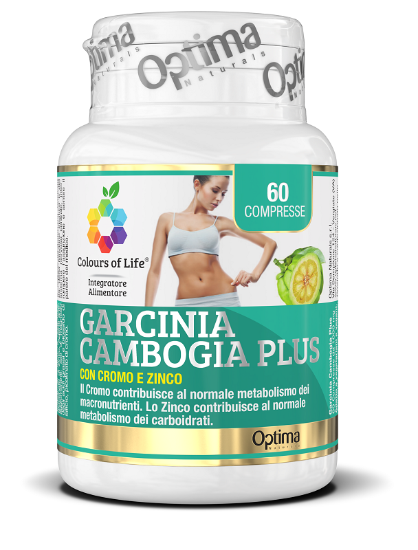 COLOURS OF LIFE GARCINIA CAMBOGIA PLUS 60 COMPRESSE 1000 MG - goldeneffe.it