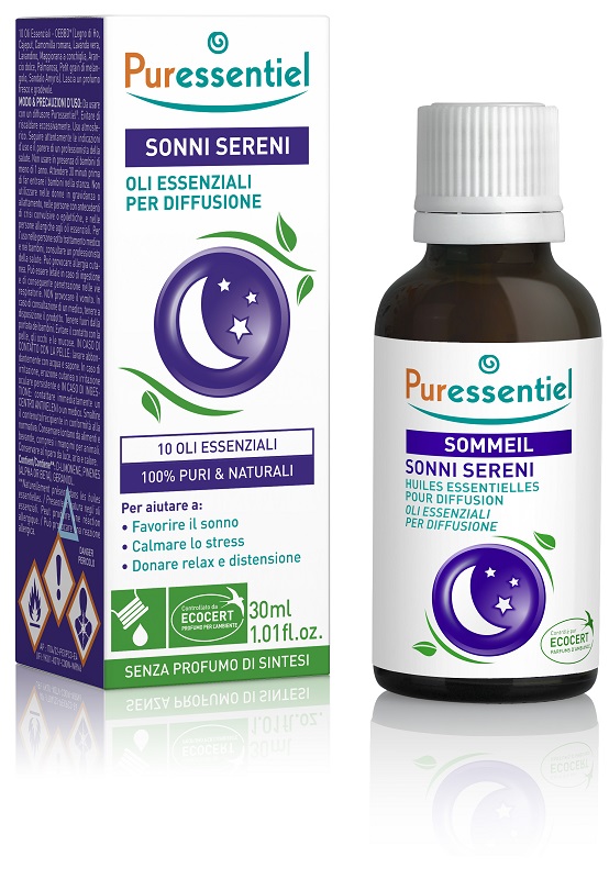 MISCELA SONNI SERENI OLI ESSENZIALI PER DIFFUSIONE 30 ML - goldeneffe.it