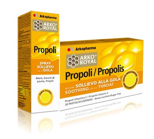 PACK GOLA PROPOLI COMPOSTO DA SPRAY 30 ML + PASTIGLIE 24 G - goldeneffe.it