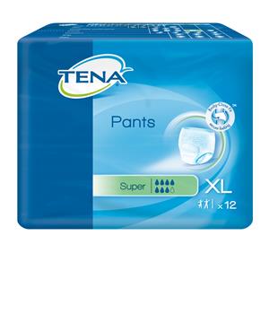 PANNOLONE PULL-UP TENA PANTS SUPER TAGLIA EXTRA LARGE 12 PEZZI - goldeneffe.it