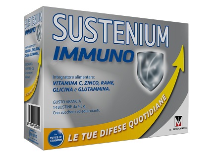 SUSTENIUM IMMUNO ENERGY 14 BUSTINE DA 4,5 G - goldeneffe.it