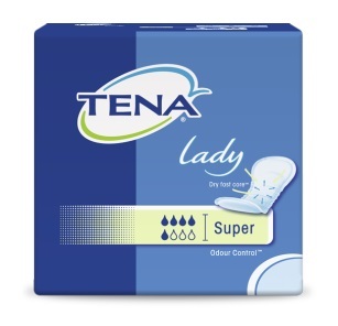 PANNOLONE SAGOMATO TENA LADY SUPER 15 PEZZI - goldeneffe.it