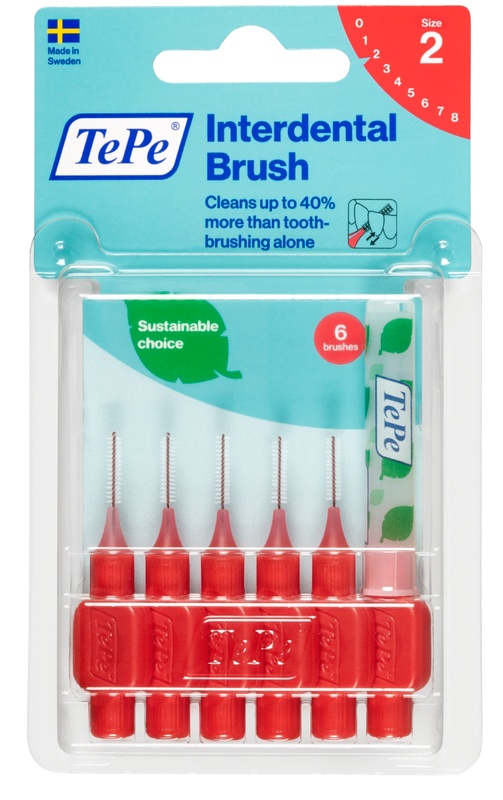 TEPE SCOVOLINO ROSSO 0,5MM 6 PEZZI - goldeneffe.it
