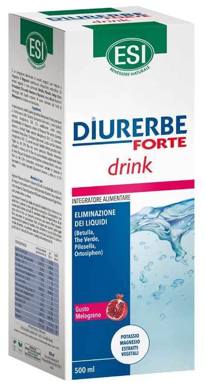 ESI DIURERBE FORTE DRINK MELOGRANO 500 ML - goldeneffe.it