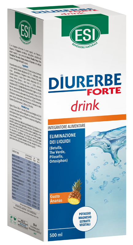 ESI DIURERBE FORTE DRINK ANANAS 500 ML - goldeneffe.it