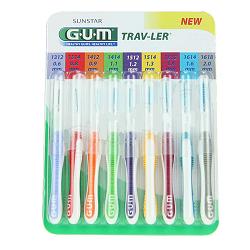 GUM TRAV/LER KIT SCOVOLINI 9 PEZZI - goldeneffe.it