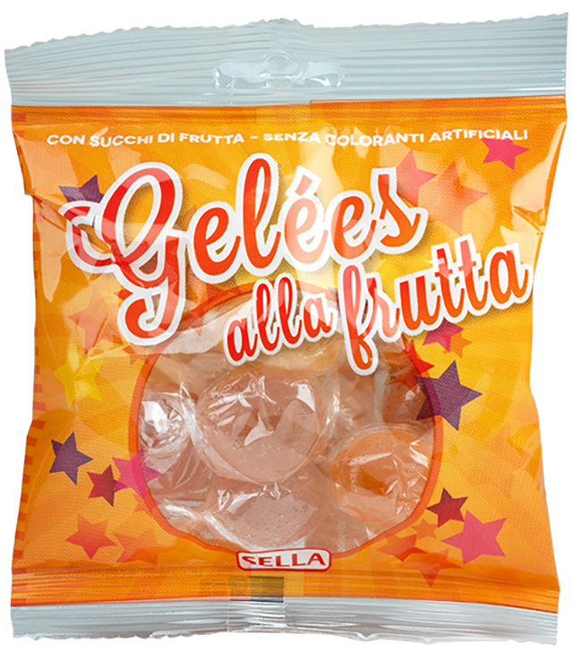 GELEES ALLA FRUTTA BUSTA 70 G - goldeneffe.it